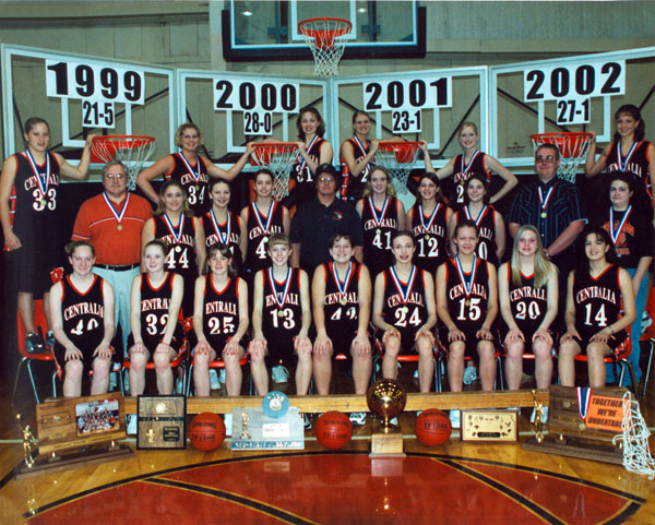 2002 Girls Basketball State Champions